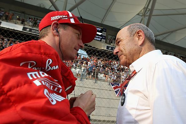 F1 Grand Prix of Abu Dhabi, where the Iceman didn't have a good race